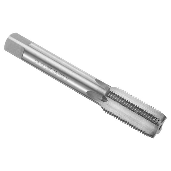 Uxcell Hand Plug Tap 5/8-18 UNF 2B Left Hand Thread Plug Style Taps Straight Flute Screw Tapping Threading Tool