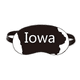 thumbnail image 1 of Iowa Estados Unidos usa mapa silueta Máscara de sueño, 1 of 4