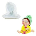 thumbnail image 5 of 3D Beautiful Girl Fondant Mold Biscuit Mold DIY Cartoon Press Baking Mold, 5 of 7