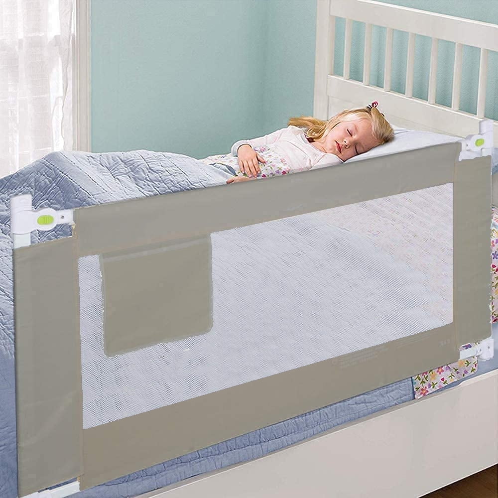 Buy 76.6×31.5 in Bed Rail for Toddlers Folding Safety Bed Guard