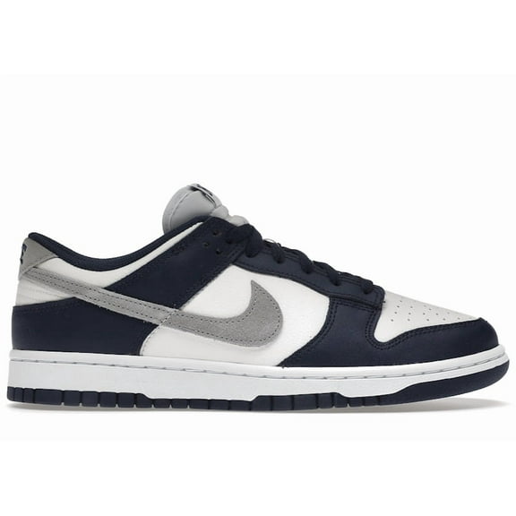 Nike Men's Dunk Low Summit White Midnight Navy Shoes, from StockX