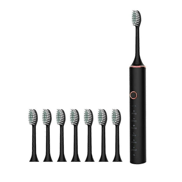 Electric Toothbrush, Electric Toothbrush With 8 Brush Heads, Smart 6-speed Timer Electric Toothbrush IPX7 -Newly Upgraded Electric Toothbrush