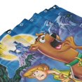 thumbnail image 3 of Scooby Doo Shower Curtain, Lovely Cartoon Shower Curtains Set for Kids Boys Girls College Dorm Bathroom, Waterproof Restroom Bathtub Decor Accessories with 12 Hooks 60"X72" Iron, 3 of 8