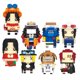 thumbnail image 1 of Juego de bloques de construcción de figura de anime, juguete de construcción, juguetes educativos, regalos para niños y niñas, fanáticos del anime, 1 of 5