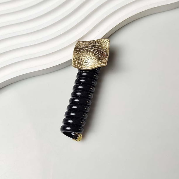 Pisexur Belleza Maquillaje Coleteros, accesorio para tejer el cabello, pinza para peinar, ideal para coletas de mujer y trenzas.para mujeres y hombres