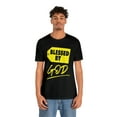 thumbnail image 3 of DJH Apparel | Blessed By God Christian Inspirational Unisex T-Shirt, 3 of 7