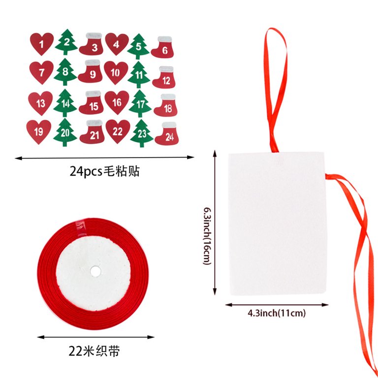 Fridja 2022 Red Wine Bag Advent Calendar Fabric Bag For Children Women And  Men Christmas Advent Calendar - Walmart.com