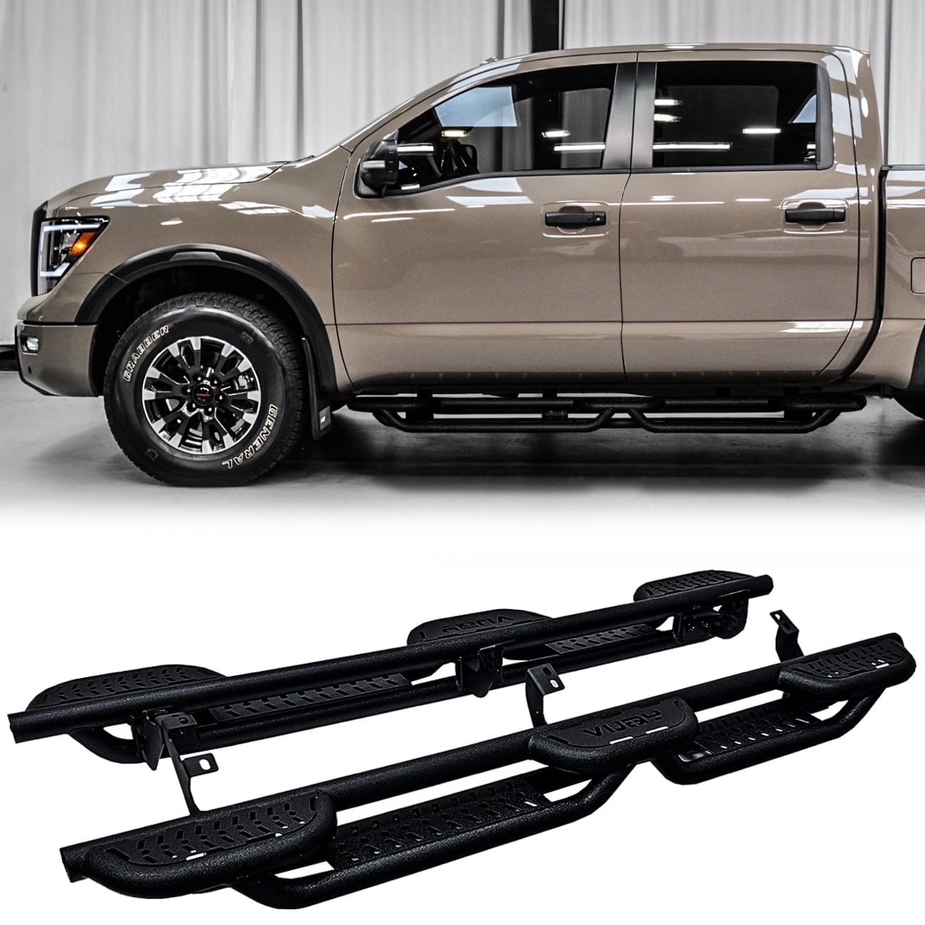 Tyger Auto LanderX Running Board Compatible with 2005-2026 Nissan