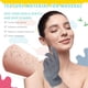 thumbnail image 4 of Juego de 4 guantes exfoliantes para ducha y baño, 4 of 6