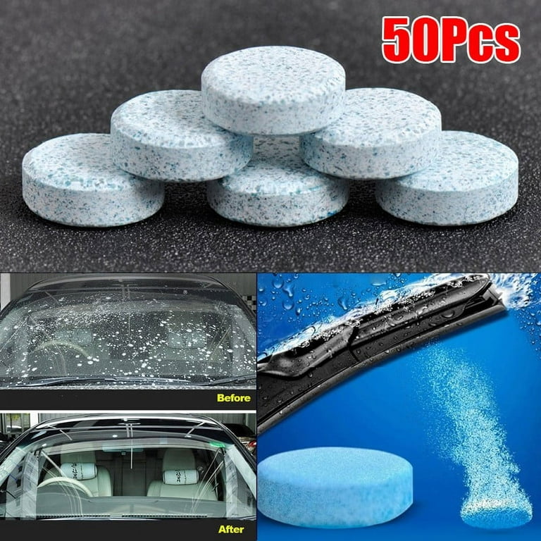 Auto Car Windshield Glass Wash Cleaning Concentrated Effervescent Tablet