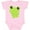 AD-Pink, variant on Cute Frog, Little Frog, Baby Frog, Green Frog Boys or Girls Baby Bodysuit