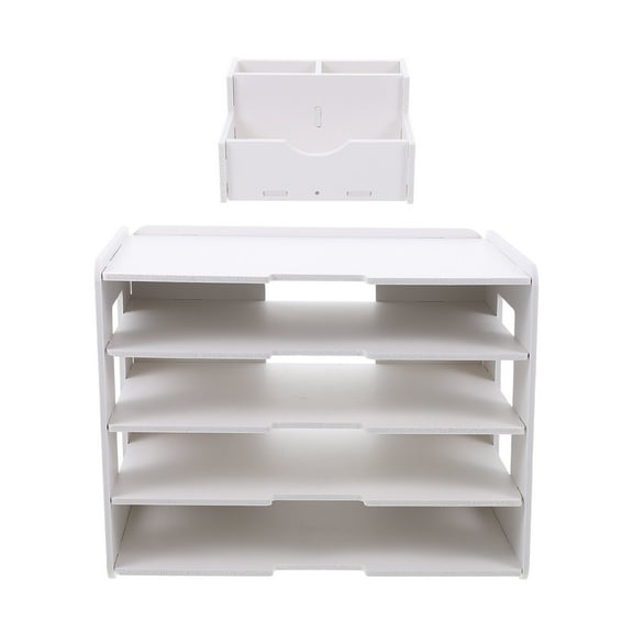 Cubicle Accessories Multi-layer Shelf Convenient Rack Design