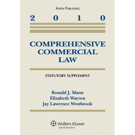 Pre-Owned Comprehensive Commercial Law 2010 Statutory Supplement (Paperback) 0735590591 9780735590595