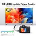 thumbnail image 4 of 2.1 version 8K60hz Cable Microed to Standard 48Gbps Fast Speed Dynamic 4K120Hz Coaxial Design Flexible Cord, 4 of 7