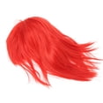 thumbnail image 2 of Peluca Corta Para Hombre ANGGREK Seda De Alta Temperatura Roja Ligera Textura Suave Corte De Lobo Simulación Para Disfraz De Cosplay, 2 of 8