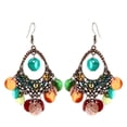 thumbnail image 1 of Pendientes perforados flecos y cha Sunnimix estilo bohemio retr mujer Multicolor, 1 of 3