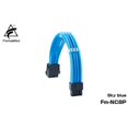 thumbnail image 3 of FormulaMod Fm-NC8P CPU 8Pin(4+4) Power Extension Cable For Motherboard 8 Pin 18AWG Solid Color Cables With Cable Comb, 3 of 5