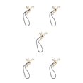 thumbnail image 1 of Destyer Curtain Cat-shaped Tiebacks Magnetic Multifunctional Small Buckle Wide Application Clips Home Office Curtains Ring Sub-gold 5Set, 1 of 6
