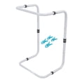 thumbnail image 2 of Bed Cradle for Feet, Lightweight Relieve Pressure Aluminum Alloy Height Adjustable Heavy Duty Sheet Riser with 4pcs Clips for Surgery Recovery, 2 of 7