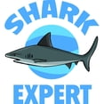 thumbnail image 3 of CafePress - Shark Expert Women's Dark Pajamas - Women's Short Sleeve Print T-Shirt and Pants Dark Cotton Pajama Set, 3 of 7