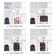 thumbnail image 2 of Amdohai 111 PCS DIY Silicone Casting Molds for DIY Jewelry Craft, 2 of 7