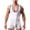 White, variant on Nrmvnmi Men's Wrestling Singlets Sleeveless Athletic Supporters Wrestling Uniform Sports Bodysuit Jumpsuits for Fun Black-L