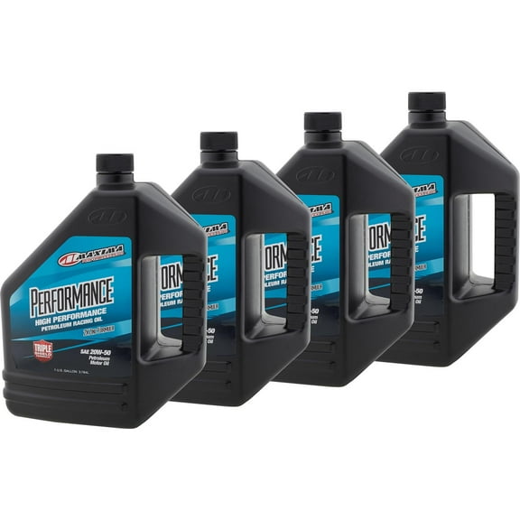 Maxima Racing Oils, 229359128 Performance Oil, 20W50, 4 Gallons