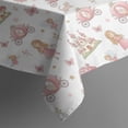 thumbnail image 4 of Princess Carriage Castle Pattern Rectangle Tablecloth 60"x120",Waterproof Polyester Rectangle Table Cloth, Wipeable Spillproof Polyester Tablecloth for Dining, Camping, Indoor and Outdoor, 4 of 6
