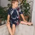 thumbnail image 4 of Balery Bulldog with Forest Flag Conjunto de Pijama Infantil de Manga Corta con Estampado – Ropa de Dormir de Algodón Suave-Large, 4 of 6