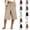 Army Green, variant on Sexlip Women's Wide Leg preppy style Pants All Season wide leg elastic waist cotton linen cotton solid color with pockets Black XXL