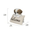 thumbnail image 5 of Panneau de Bienvenue SHIH TZU Marron et Blanc, 5 of 5