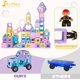 thumbnail image 3 of JAiiMen Juguetes de azulejos magnéticos, juego de bloques de construcción para niños con figura magnética, azulejos magnéticos 3D para niñas y niños, juguete STEM, aprendizaje educativo, regalos de cu, 3 of 3