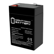 ML4-6 - 6V 4.5AH Replacement Battery for Power Wheels + 6V Charger