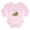 Petal Pink, variant on CafePress - Otterly Cute Body Suit - Long Sleeve Cotton Baby Bodysuit