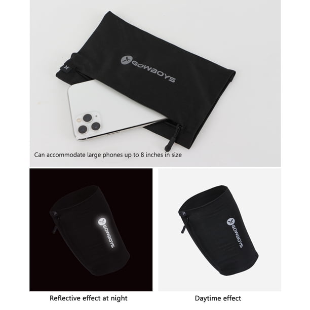 Bolsas para el brazo para correr Bolsas elásticas para el brazo del teléfono Accesorios deportivos ajustables transpirables