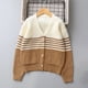 thumbnail image 1 of Cowsor Unisex Boys Girls Cardigans Sweater V-Neck Long Sleeve School Uniforms Button Knit Tops, 1 of 7