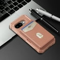 thumbnail image 7 of Allytechgroup Case Compatible with Mag-safe for Google Pixel 9A,RFID Blocking 2 in 1 Detachable PU Leather Magnetic Wallet Case with Credit Card Slots Kickstand Shockproof Cover, Rosegold, 7 of 7