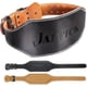 thumbnail image 1 of Cinturón de levantamiento de pesas de piel auténtica Jaffick para hombre y gimnasio, 1 of 9