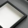 thumbnail image 3 of 5x7 Black Shadowbox Frame - Interior Size 5x7 by 1 Inches - Made to Display Items Up To 1 Inches Deep, 3 of 4