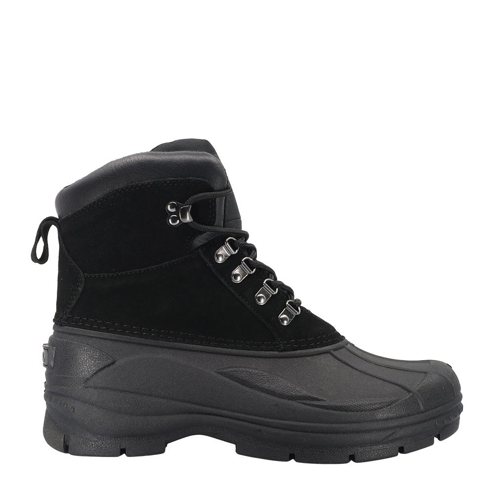 Totes Men's Glacier Waterproof Front Zip Winter Boots - Wide Width ...