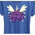 thumbnail image 3 of My Little Pony - New Gen Logo Wings - Women's Short Sleeve Graphic T-Shirt, 3 of 5