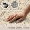 thumbnail image 6 of ODIKA 8'x10' Beige Traditional Medallion Floral Washable Area Rug Classic Ornate Botanical Motifs with Intricate Durable, Non-Slip for Living Room, Under Sectional, Family, 6 of 7