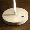 thumbnail image 3 of 19" In Led Matte White Curvilinear S-Curve Spiral Tube Led Table Lamp, 3 of 6