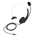 thumbnail image 1 of Auriculares con cancelación de ruido para centro de llamadas, cómodos de usar, con conector de 3,5 mm., 1 of 10