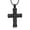 Black, variant on Cross Urn Cremation Jewelry for Ashes Tree of Life Urn Necklace Cross Urn Necklace for Men Women Keepsake Ashes Necklace Pendent