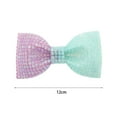 thumbnail image 6 of sunsanly Men Bow Tie Patchwork Color Shining Rhinestones Elastic Rope Neck Tie Suit Decoration Formal Wear Wedding Party Accessory, 6 of 8