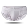 thumbnail image 1 of Ropa interior sexy para hombre, ropa interior con bolsillo convexo en forma de U, pantalones cortos triangulares de cintura baja para hombre, 1 of 3