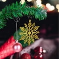 thumbnail image 4 of LQQBOX Ornament Hooks, Christmas Ornament Hangers, Christmas Tree Hanger Baubles Ball Metal Hooks Xmas Decoration S Hooks, 160 PCS, 4 of 7