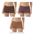 thumbnail image 4 of Bóxer Secret Treasures para Mujer, Seamless, Multicolor Talla EG 3 Piezas, 4 of 4