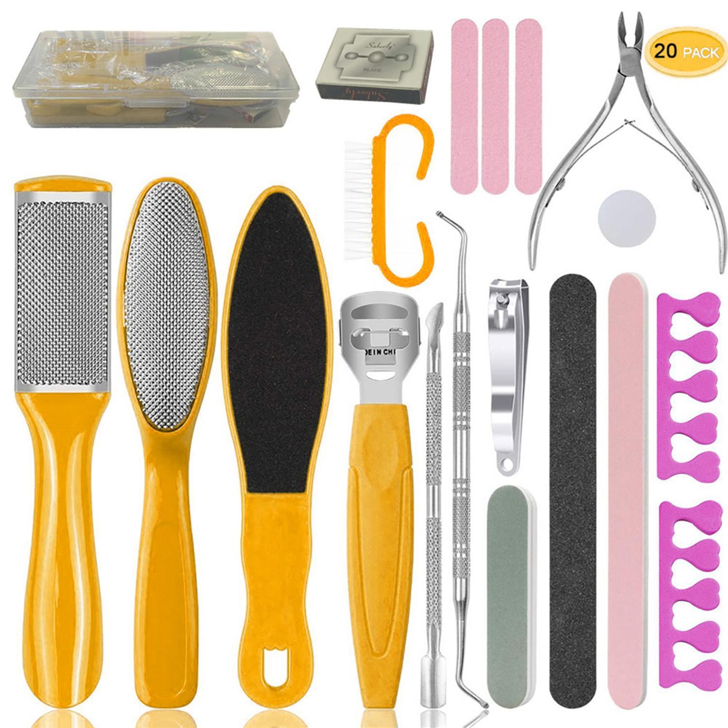 Professional 20pcs/set Pedicure Tools Set Foot Care Kit Walmart Canada